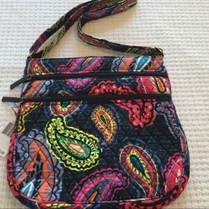 Vera Bradley Trio Zip Crossbody Hipster